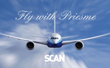 Fly with Priesme artikel i Scan Magazine