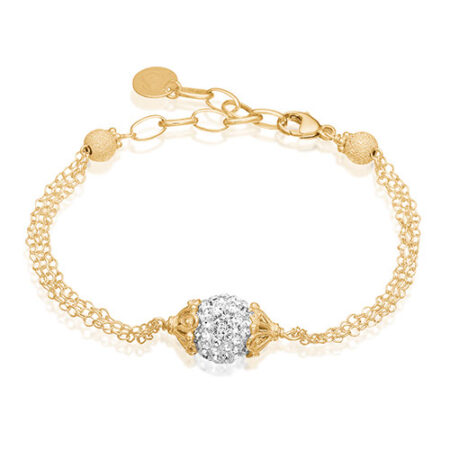 Priesme Brilliant Selection armbånd med 10 mm Swarovski kugle