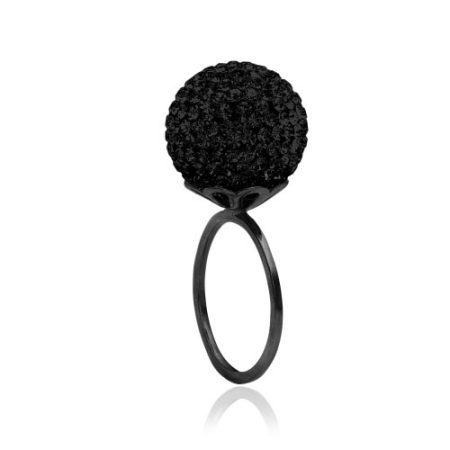 Priesme Black Swan ring