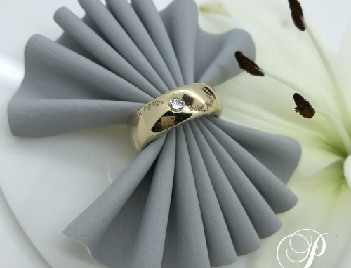 Specielt designet diamant ring